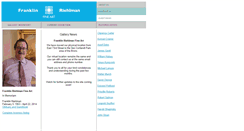 Desktop Screenshot of franklinriehlman.com