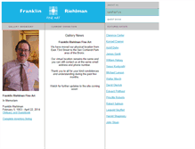 Tablet Screenshot of franklinriehlman.com